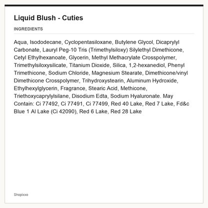 Ingredients